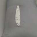 Pillow Cover for Weighted Body Pillow with Zipper Closure, 100% Tencel Fabric, Cooling Body Pillow Pillowcase for Hot Sleepers, Soft Long Pillow Case Cover (Original - 41" x 10")