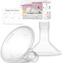 Nenesupply 21mm Flange Compatible with Medela Breast Pump Parts. Replace 21mm Flange for Medela Accessories Compatible with Pump in Style Parts Symphony Swing Harmony Pump Work with Personalfit Flex