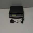 Amazon Basics Digital Postal Scale, AC Adapter, 65 lb Capacity, 0.1 oz Readability, Black