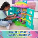 Gabbys Dollhouse, 12-Piece Story Figures Gift Pack, with 6 Toy Figures & 6 Dollhouse Accessories Set, Kids Toys for Girls & Boys Ages 3+