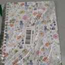 Large Spiral Lined Notebooks for Work with Removable Dividers & Tabs, 8.5"x11" Pretty Hardcover 5 Subject Notebook Journal for Women, College Ruled, Perfect for Study & Office Organization, 280 Pages,Wildflowers