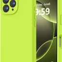 LOVE 3000 Designed for iPhone 16 Pro Case, Premium Silicone with [Soft Anti-Scratch Microfiber Lining] Shockproof Protective Phone Case for Men Women Girls 6.3", 