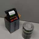 10 Pack 6 x 30 Anti Slip Traction Treads with Glow in The Dark Stripe, Outdoor Waterproof Non Skid Pre-Cut Tape with Roller, High Traction Friction Abrasive Adhesive for Stairs Step