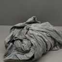 Bean Bag,Big Huge Giant Bean Bag Chair for Adults, (No Filler) Bean Bag Chair for Adults Kids Comfy Fluffy Giant Round Beanbag Lazy Sofa Cover- Machine Washable Covers, Double Stitched Seams (6ft, Light Grey1)