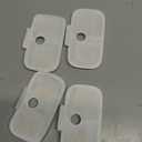 PETLIBRO 4 Packs Replacement Filters for Dockstream Cat Water Fountain PLWF105/PLWF115/PLWF005, 2 Months Set of Replacement Filters for Ultra Quiet Pet Water Fountain (White)