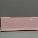 Ergonomic Computer Keyboard Stand - 17 Inch Pink Acrylic Keyboard Riser for Desk Tilted Keyboard Holder Tray with Non-Slip Strip for Home Office Easy Typing & Working