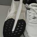 Skechers Men's Max Cushioning Glide Step Advert Hands Free Slip-ins Sneakers (8.5, White/Black)