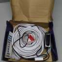 segrass 32.8ft LED neon Lights with Remote APP Control IP65 Waterproof Flexible Neon Strip Lights 24V RGB Rope Lights for Bedroom Room Outdoors Décor