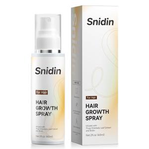 Hair Growth Spray, With Rosemary Oil and Biotin, Non-Greasy, Helps Prevent Hair Thinning & Hair Loss, for Scalp, 60ml Bottle