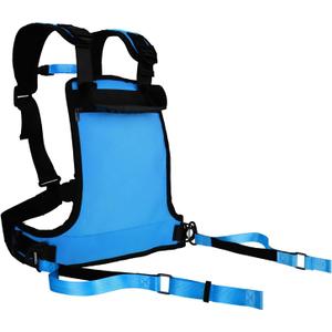 AIEX Ski and Snowboard Harness for Kids, Kids Climbing Harness Ski Harness Vest & Leash for Boys and Girls Toddler Snowboard Beginners (Blue)