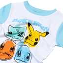 Pokemon boys 4-piece Snug-fit Cotton Pajama Set, Soft & Cute for Kids (10)