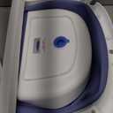 AVIDOR 2-in-1 Baby Bathtub with Stand for Newborn and Infants, Foldable Baby Bath Tub, Baby Shower Gifts for New Parents, Gray