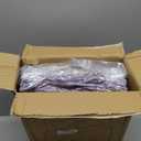 MUXHOMO 7 Pieces Queen Comforter Set, Reversible Bed in a Bag Queen Size, All Season Bedding Set with Comforter, Flat Sheet, Fitted Sheet, Pillowcases & Shams, Purple & Lavender Queen (88"x88")