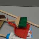 Melissa & Doug Dust Sweep Mop, 6-Pc. Toddler Cleaning Set with Kids Broom & Accessories, Preschool Learning Activities & Kids Toys for Girls & Boys 3+