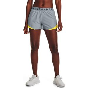 Under Armour Womens Play Up 3.0 Shorts, (465) Harbor Blue/Starfruit/Downpour Gray, XX-Small