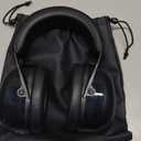 PROHEAR 037 Bluetooth 6.0 Hearing Protection Headphones with Rechargeable 1500mAh Battery, 30dB SNR Safety Noise Reduction Ear Muffs 120H Playtime for Mowing, Workshops, Snowblowing - Black