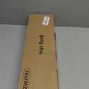 SWTYMIKI Over Door Hat Organizer - 4 Packs Metal Hanging Hat Rack with 16 Hooks Design, Baseball Cap Hanger Organizer Storage Holds up to 80 Caps for Door, Bedroom, Closet (white)