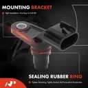 A-Premium 2-PC Engine Camshaft Position Sensor Compatible with Chevrolet Equinox, Malibu, Impala, Captiva Sport, HHR & GMC Terrain & Buick LaCrosse, Verano, Regal & Saab 9-5 & Saturn Aura & Pontiac G5