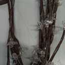 AMARS 2 Pack Lighted Prelit Twig Tree Branches Lights with Timer, Battery Operated, Christmas Holiday Decorative Sticks Vase Filler for Home Decoration (31inch) (Brown Warm)