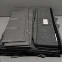 YearningHome Cup and Mug Storage Box with Hard Shell and Dividers for Coffee Mugs,Tea Cups and Glasses,Stackable Storage Organizers with Lid,Handles,Zips and Lable for Moving,Holds 12,2 Pack, Grey