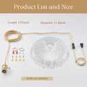 Plug in Pendant Light, 14Ft Cord Clear Glass Shade Hanging Light, Industrial Pendant Light for Dinning Room On/Off Switch Hanging Lamp Plug in, Bedroom and Kitchen Island