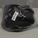 Cowboy Costume Outfit for Men Western Cowboy Hat With Hat Bands Bandana Buckle Belt Cowboy Halloween Accessories Set (Black)