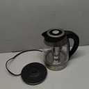 Chefman Electric Kettle with Temperature Control, 5 Presets LED Indicator Lights, Removable Tea Infuser, Glass Tea Kettle & Hot Water Boiler, 360 Swivel Base, BPA Free, Stainless Steel, 1.8 Liters