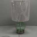 Stone&Beam Green Glass Table Lamp