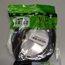 2RCA Audio Cable 20 ft 2RCA Male to 2RCA Male Stereo Dual RCA Cables Shielded Gold-Plated 2 RCA Subwoofer/Speaker Cable for car Audio Video Cord, Hi-Fi Systems or Home Theater, HDTV (1,Black, 20FT)