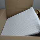 OAISZ Wedge Pillow, 10 Inch Bed Wedge Pillow for Headboard, Pillow Wedge for Acid Reflux Relief, After Surgery, SleepingBack Pain Relief, Memory Foam Top, LightGrey