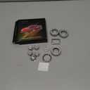 For Honda Civic 2022-2026 Accessories, CRV 2023-2026 & Acura Ingetra 2023-2025 (Fit 9" Screen/ 1 Audio Knob), 11pcs Knob Cover Kit - Hazard Light, Push Start, Audio, AC & Air Vent (Bling)