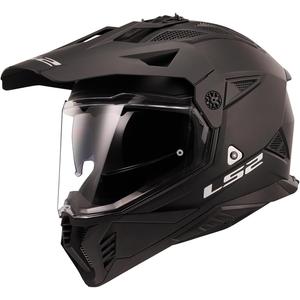 LS2 Helmets Blaze II Adventure Motorcycle Helmet W/SunShield (X-Large, Matte Black)