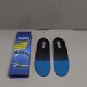 Plantar Fasciitis Insoles for Men Women - Orthotics Inserts, Shoe Insoles Arch Support Flat Feet Inserts Work Boot Insole (Mens 10-10 1/2 | Womens 12-12 1/2) (Blue)