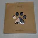 PUPTECK Anti-Slip Dog Socks with Double Sides Grips for Small Medium Large Dogs Hardwood Floors Prevents Licking, Dog Shoes for Hot Pavement Traction Control Paw Protector for Senior Dogs, Grey M (Medium (4 Count))