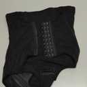 MERYOSZ Butt Lifting Panties High Waisted Tummy Control Shapewear for Women Waist Trainer Mesh Body Shaper Underwear (Medium, Black)