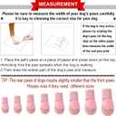 QUMY 4PCS Dog Boots for Large Dogs, Medium Dog Shoes & Paw Protectors for Hot Pavement, Summer Heat Protection, Mesh Breathable Nonslip Dog Booties for Hardfloors, Walking Running Hiking Pink Size 6