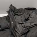 Women's Winter Jacket Long Puffer Coat Hooded Warm Parka Down Jackets Coats Zip Up Outerwear with Decorative Pockets (X-Large, Black)