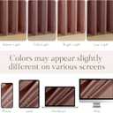 NICETOWN Pink Velvet Curtains 102 inches - Blackout Curtains for Living Room, Thermal Insulated Soundproof Panels Soft Luxury Home Decor for Bedroom, Dusty Rose Pink, W52 x L102, 2 Panels