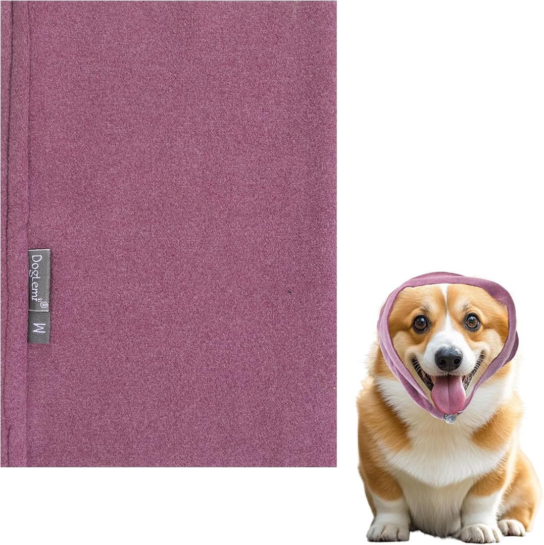 Dog Ear Cover for Anxiety Relief, Happy Hood Dog Calming Hood for Grooming and Bath Drying Dogs Ear Protection for Anxiety Relief, The Grooming and Force Drying Head Protection Dogs Ears Muffs Noise