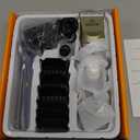 oneisall Dog Clipper Low Noise, Dog Grooming Kit with Rechargeable, Pet Shaver Cordless Electric Quiet Hair Clipper Set for Dogs Cats PetsGold