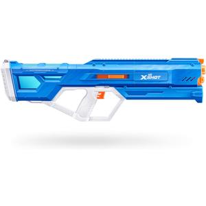 XSHOT Water Hydra Pulse Motor Soaker by ZURU, Motorized Blaster Watergun, Water Blaster, Water Toys, Fills with Water in just 1 Second, Rechargeable Battery (Blue), Large