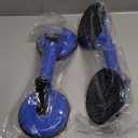 FCHO Suction Cups Heavy Duty Aluminum Vacuum Plate Handle Glass Holder Hooks to Lift Large Glass/Tile Lifter/Moving Glass/Pad for Lifting/Dent Puller (Blue,2 Pack)