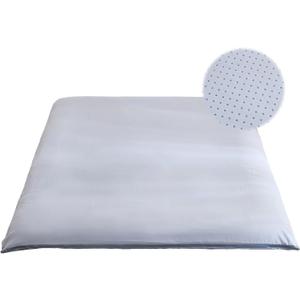 Zelladorra Futon Mattress Cover, Zippered Japanese Floor Mattress Cover | Soft Cover with Anti-Slip Bottom, Easy to Remove and Wash, Grey