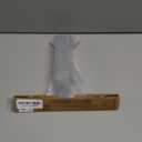 dancemoon JustHang Shower Squeegee for Glass Doors, All-One-Piece Silicone with Built-in Hook Design for Easy Hanging, Household Window Mirror Squeegee for Bathroom, Glass, Kitchen, Tile Wall, Car (Classic White)