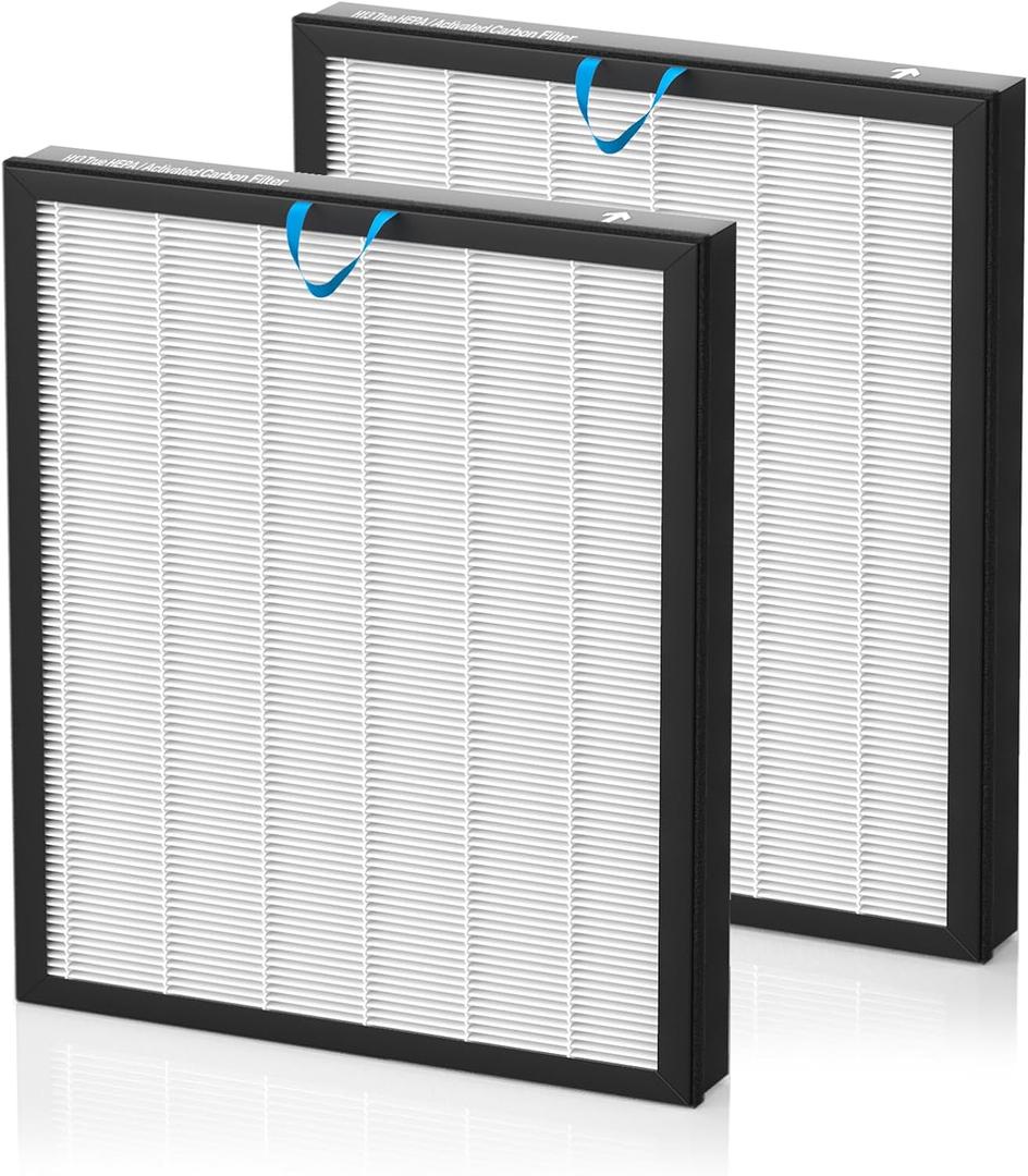 Vital 200S Replacement Filter for LEVOIT Vital 200S and Vital 200S-P Air Purifier, 2 Pack H13 True HEPA and High-Efficiency Activated Carbon Vital 200S-P Replacement Filter, Vital 200S-RF, White