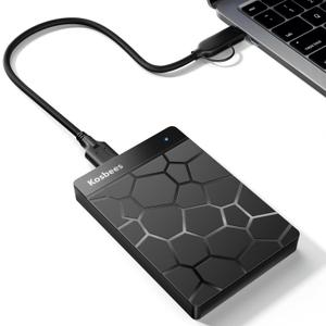 500 GB External Hard Drives,Portable Hard Drive for Windows,Ultra Slim External HDD Store Compatible with PC, MAC,Laptop,PS4, Xbox one, Xbox 360;Plug and Play Ready (BLACK)