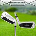 XINGGM Golf Chipper,Wedge/Chipper Golf Club for Men Right Handed,35/45/55/60 Degree Pitching Wedges 35inch (Black, 60 Degrees)