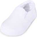 Toddlers Shoes Kids Canvas Sneakers Slip-on Causal Running Tennis Shoes for Boys Girls