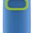 Ello Ellies 12oz Vacuum Insulated Stainless Steel Kids Water Bottle with Straw and Built-in Carrying Handle and Leak-Proof Locking Lid for School Backpack, Lunchbox and Outdoor Sports, Dog