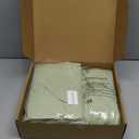 Wokceer Wedding Arch Backdrop Cover 7.2FT, 6.6FT, 6FT Set of 3 Spandex Fitted Sage Green Arch Covers for Round Top Chiara Arch Backdrop Stands Cover for Birthday Party Ceremony Decor